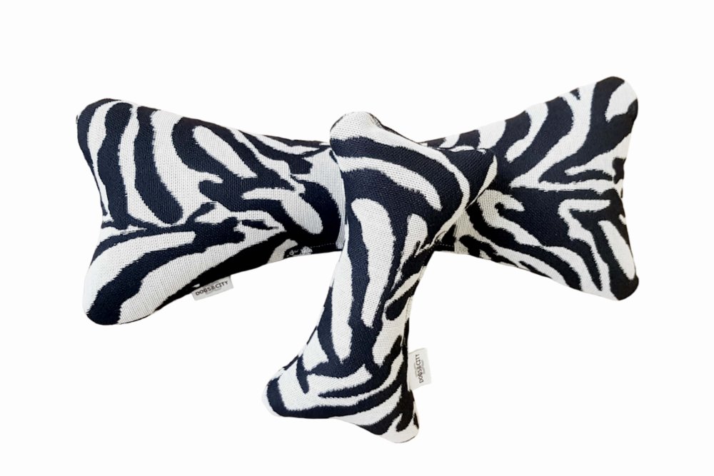 Plüschknochen Zebra
